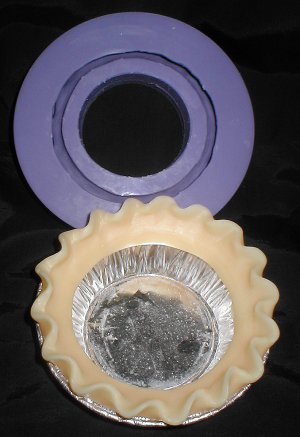 5in. Crust Edge, Crimped Design, Silicone Mold - 