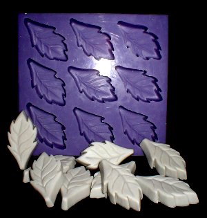 Small Leaf Silicone Mold, Scottcrews Own - 
