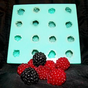 Plump Raspberry Silicone Mold - 