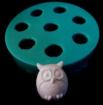 Small Owl Silicone Mold - 