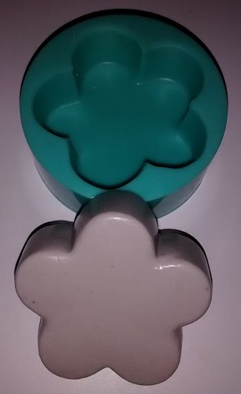 Basic Flower Soap-Candle Silicone Mold - 