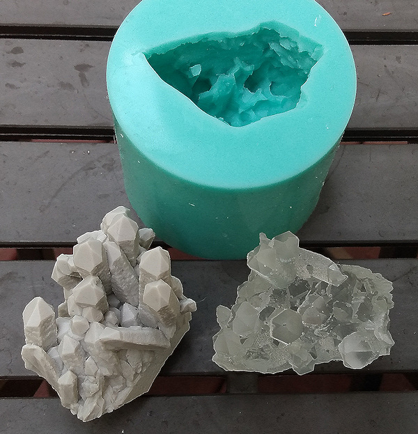 Gemstone/Crystal Shard Cluster #2 Silicone Mold - 