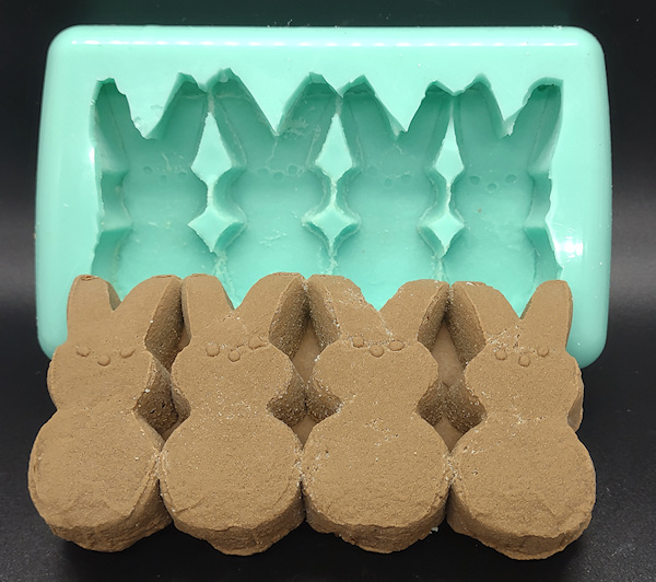 Marshmallow Bunnies Silicone Mold - 