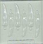Chili Peppers, Plastic Mold - 