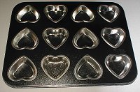 Mini Heart Steel Mold - 